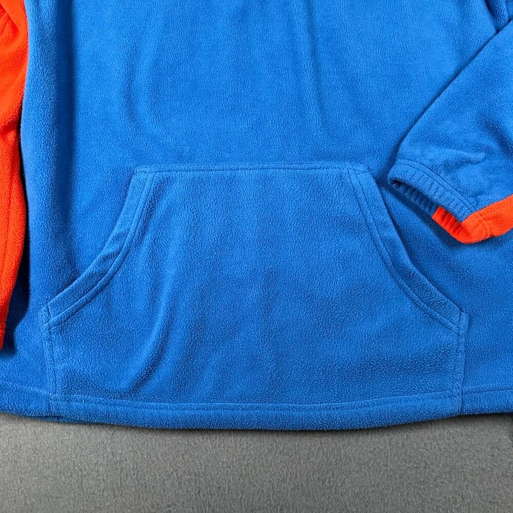 Florida Gators Medium Pro Edge Blue Pullover 1/4 Zip Fleece Kangaroo Pocket Soft - Picture 2 of 12